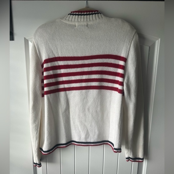 Vintage Christopher & Banks American Flag Sweater - Picture 2 of 7
